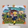 PROMO Dekoracje ścienne 3D Strażak Sam 44609 121,92x152,4cm p12 Walltastic