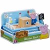 PROMO Peppa Pig - Drewniana łódka z figurką Świnka Peppa 07209