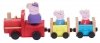 PROMO Peppa Pig - Drewniany pociąg z figurką Świnka Peppa 07210