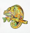 PROMO Puzzle drewniane Kameleon PuzA3-00745