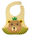 Śliniak silikonowy Frootimals Bubba Tropibear FT00014 Kids Euroswan