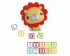 PROMO Fisher-Price Zabawka do kąpieli Literki, Cyferki + Figurka Lew CFGMBT004A