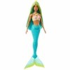 Barbie Lalka Syrenka niebieski ogon HRR03 HRR02 MATTEL