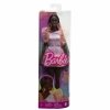 Barbie Lalka Fashionistas Brzoskwiniowo-różowa sukienka 216 HRH14 MATTEL