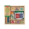 PROMO MELISSA Zestaw stempelków z dinozaurami Dinosaur Stamp Set 11633