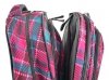 CooLPack COOLPACK PLECAK MŁODZIEŻOWY 2W1 COMBO CRANBERRY CHECK