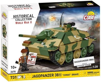 Cobi Klocki Klocki Jagdpanzer 38t Chwat 731 klocki