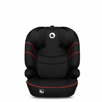 Lionelo Fotelik samochodowy Hugo I-Size Sporty Black Red 15-36 kg