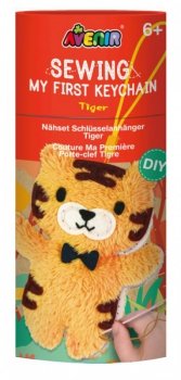 MG DYSTRYBUCJA Zestaw Uszyj brelok do kluczy - Tygrys