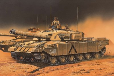 Academy Model plastikowy British Army Challenger Mk.3 1/72
