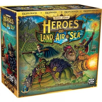 Galakta Gra Heroes of Land, Air and Sea (PL)
