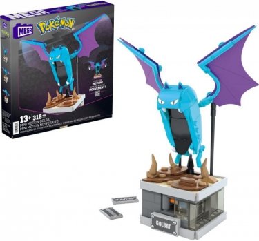 Mega Bloks Klocki Mega Pokemon Golbat z ruchem