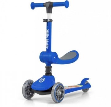 Milly Mally Hulajnoga Scooter Fuzzy Blue