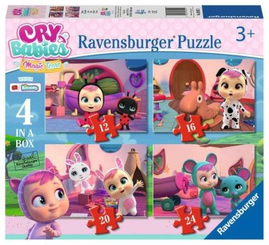 Puzzle 4w1 Cry Babies Magic Tears (12/16/20/24el) 030521 RAVENSBURGER p10