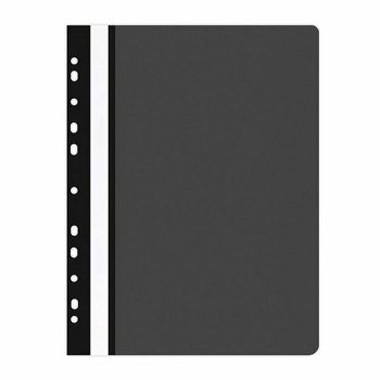 Skoroszyt OFFICE PRODUCTS PP A4 miękki 100/170mikr. wpinany, czarny p25 cena za 1szt