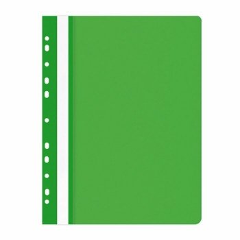 Skoroszyt OFFICE PRODUCTS PP A4 miękki 100/170mikr. wpinany, zielony p25 cena za 1szt