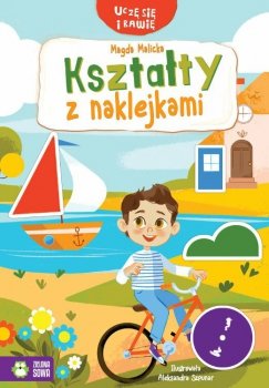 Książka Uczę się i bawię. Kształty z naklejkami