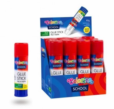 Klej w sztyfcie PVP 40g Colorino Kids 42774 p12 cena za 1 szt