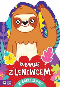 Książka Koloruję z leniwcem