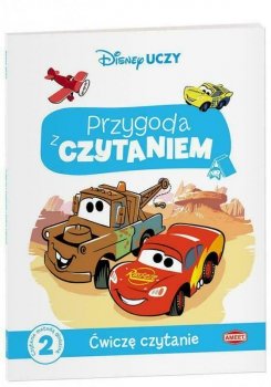 Książka Disney uczy Auta. Przygoda z czytaniem. Ćwiczę czytanie PCM-9302 AMEET