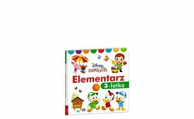 Książka Disney maluch. Elementarz 3-latka HOPE-9206