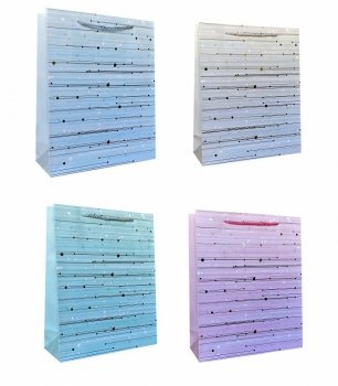 Torebka ozdobna prezentowa 984A 30x40x12cm p12 mix cena za 1 szt