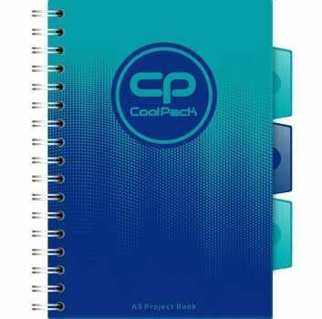 Kołozeszyt A5 100k Gradient ocean 02992 CoolPack