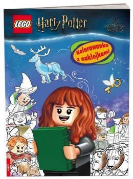 Kolorowanka z naklejkami LEGO Harry Potter NA-6402