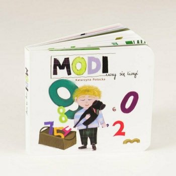 Książeczka Modi uczy się liczyć K.Potocka