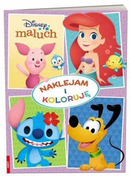 Książeczka Naklejam i koloruję Disney maluch NAK-9203
