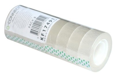 Taśma biurowa Q-CONNECT 18mm x 30m 8szt., cena za op