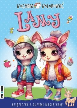 Książeczka Kocham kolorować Lamy Books and Fun