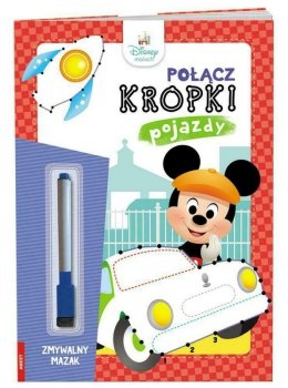 Książeczka Disney Maluch. Połącz kropki. Pojazdy PKM-9202