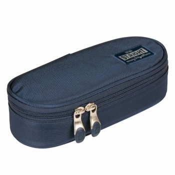 Piórnik saszetka usztywniona z wewnętrzną klapką PC-01 Blue Vintage