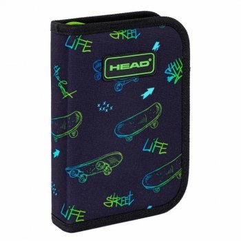 Piórnik pojedynczy dwuklapkowy bez wyposażenia Head Skate Lifestyle AC1