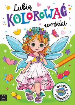 Książeczka Lubię kolorować wróżki