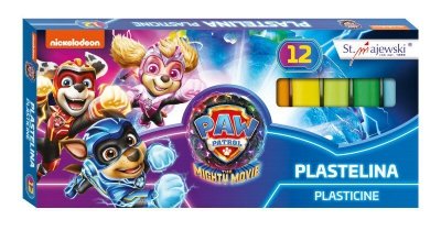 Plastelina 12 kolorów Psi Patrol PAW PATROL p10 cena za 1 opakowanie