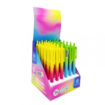 Długopis automatyczny soft touch 0,7mm ASTRAPEN Gradient NEON 201024001 p36 mix cena za 1 szt