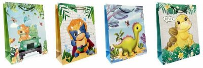Torebka ozdobna prezentowa 31x40x12 cm DW5627A mix cena za 1 szt