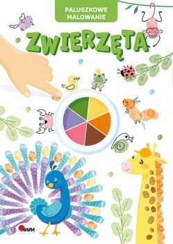 Książeczka Paluszkowe malowanie. Zwierzęta