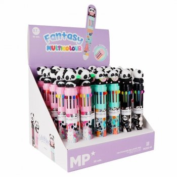 Długopis wielokolorowy Fantasy 10w1 Panda 0.7mm PE253-43 p30 mix cena za 1 szt