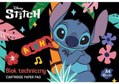 Blok techniczny A4 10 kartek Stitch p10
