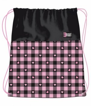 Worek na obuwie ST.RIGHT SO-01 Pink Checkered