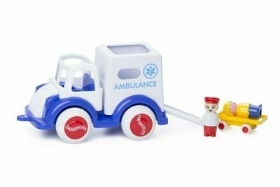 Viking auto Jumbo Ambulans, karetka z figurką p6 1257