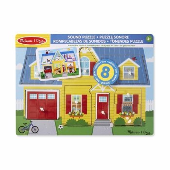 MELISSA Puzzle z dźwiękiem - Wokół domu. 10734