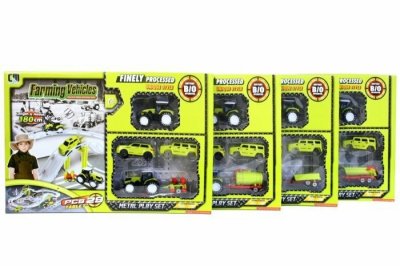 PROMO Tor samochodowy metalowy + akc 394891 MC