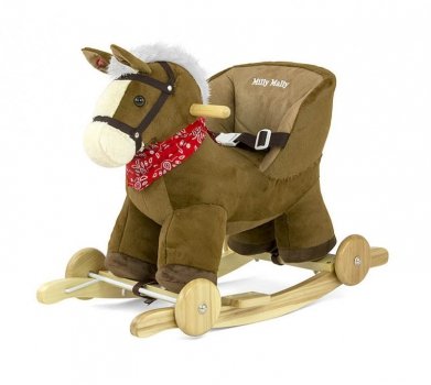 Koń na biegunach Polly dark brown Milly Mally
