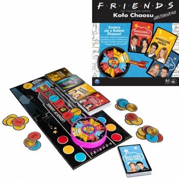 PROMO Koło Chaosu gra planszowa Friends Przyjaciele 6060710