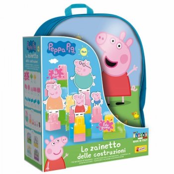 PROMO Plecak z klockami konstrukcyjnymi Świna Peppa 82674