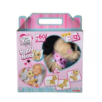 PROMO Chi Chi Love Piesek interaktywny Baby Boo 30cm Simba